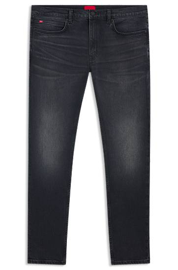 Дънки BOSS Extra-slim-fit jeans in stretch denim Черно | 50555175, 0
