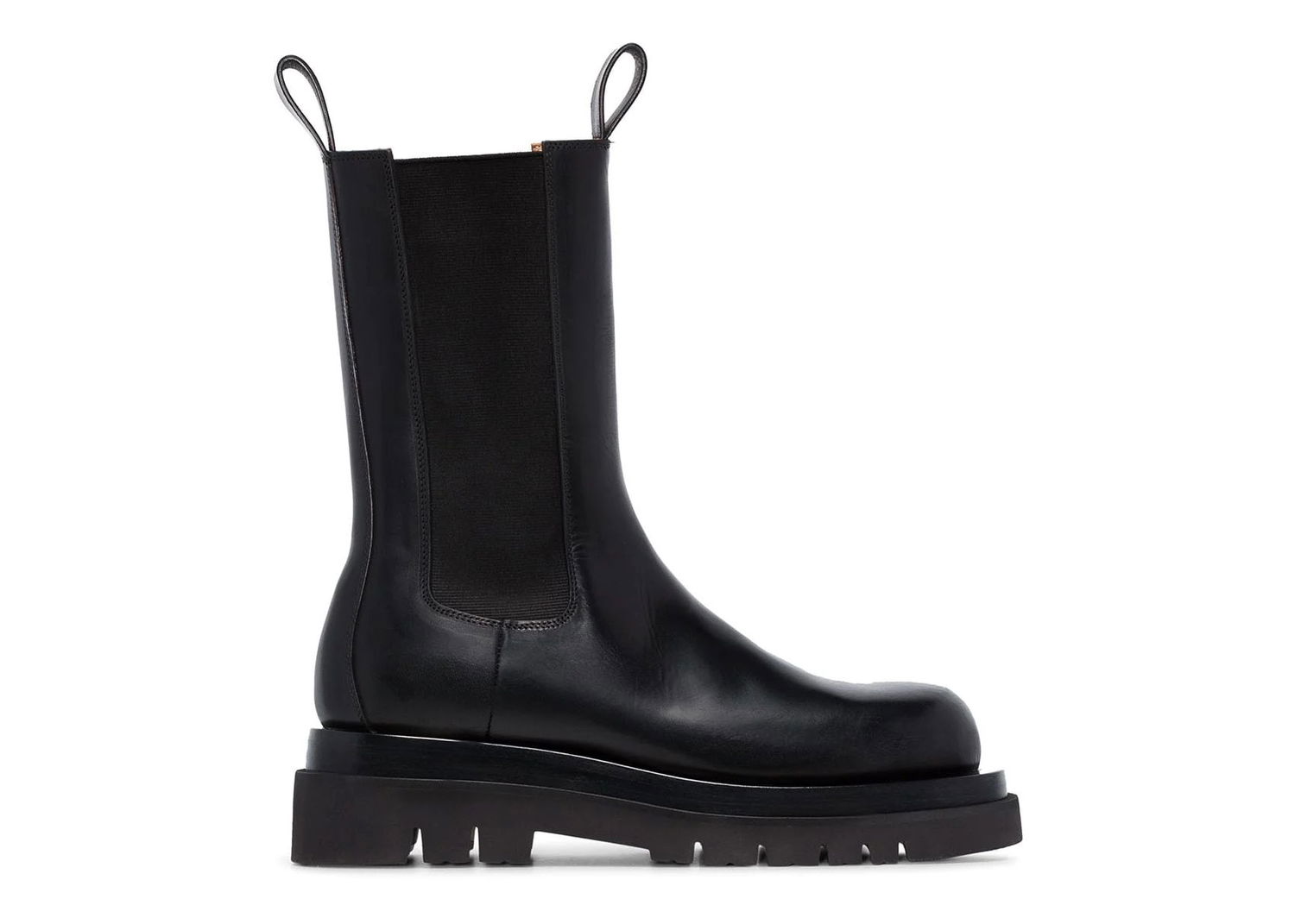 Кецове и обувки Bottega Veneta Leather Chelsea Boots Черно | 592045 VIFH0 1000, 0