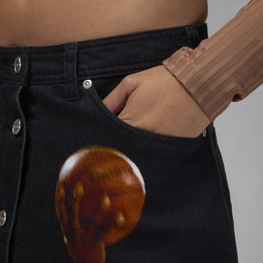 Пола Jordan Air Jordan Printed Skirt Черно | FZ9288-010, 2