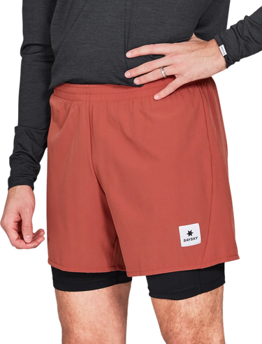 Къси панталони Saysky Saysky 2 in 1 Pace Shorts Червено | nmrsh20c505, 0