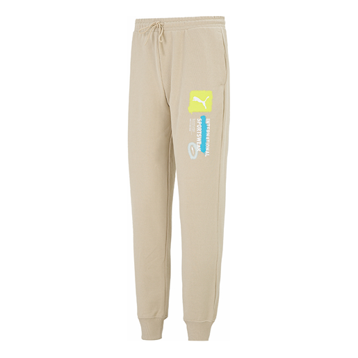 Спортни панталони Puma Logo International Sportswear Pants Бежово | 536306-64