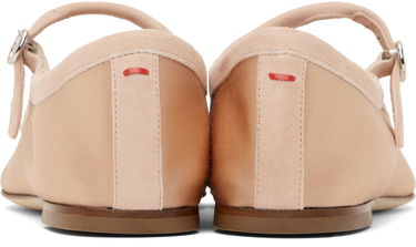 Аксесоари Aeyde Aeyde Uma Satin Toe-Cap Ballerina Flats Розово | A11-FL-RKLS08FL169-SS25-960-067, 1