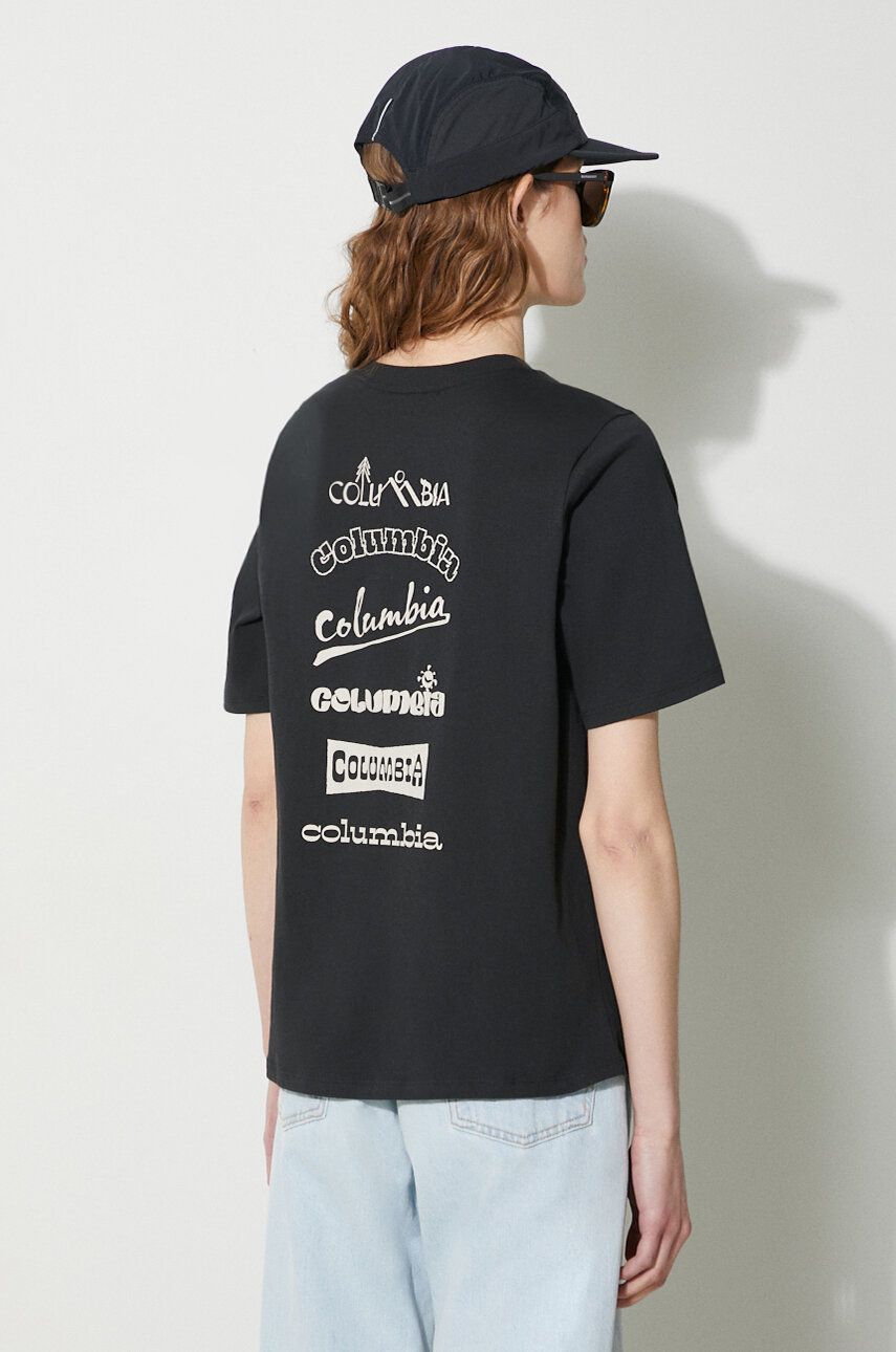 Тениска Columbia Alpine Way II Graphic T-shirt Print Short Sleeve Черно | 2074692, 0