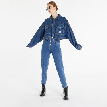 Яке CALVIN KLEIN Boxy Cropped Denim Jacket Синьо | J20J220662 1A4, 2