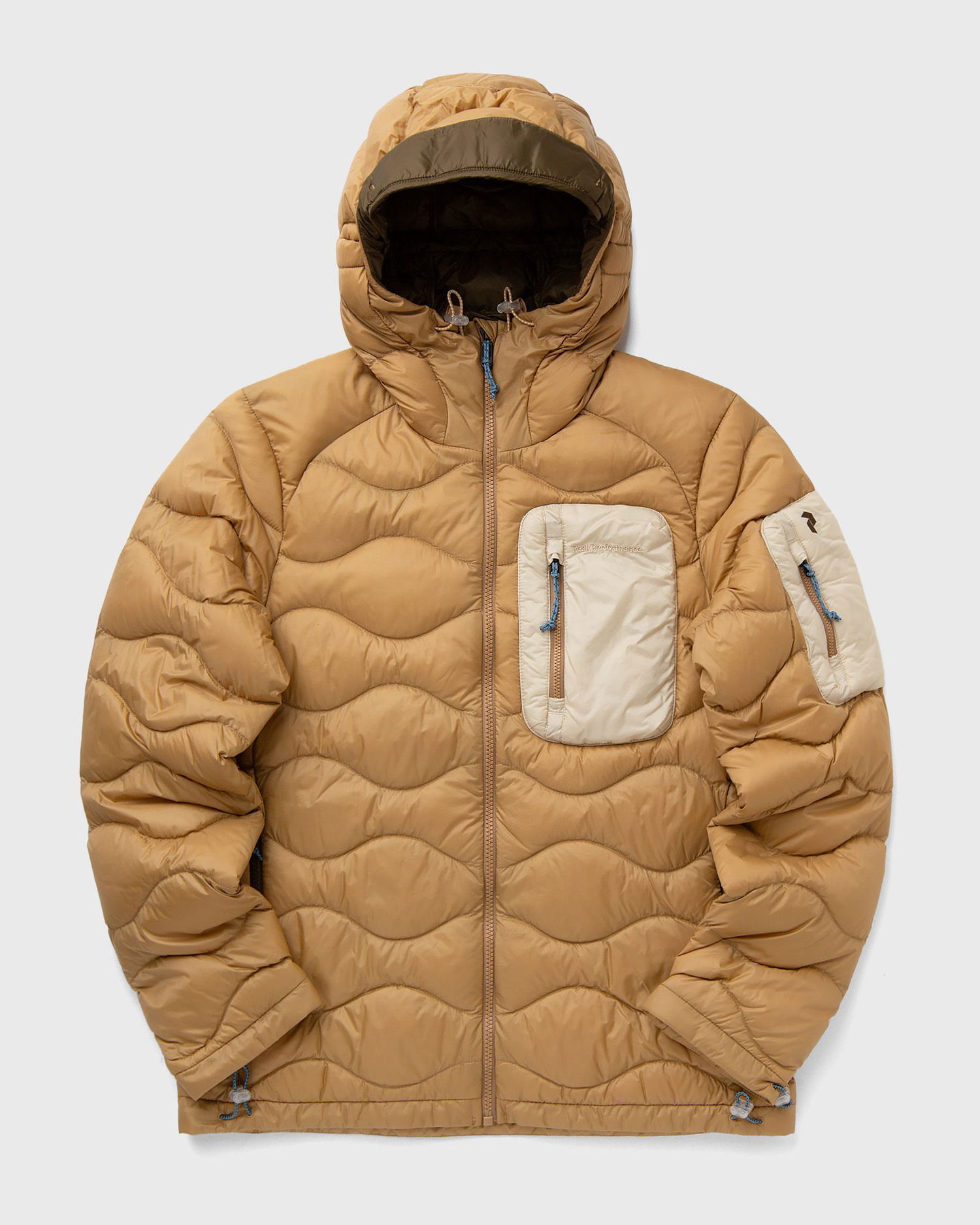 Пухо яке Peak Performance HeliuUtility Down Hood Jacket Бежово | G79847100, 1