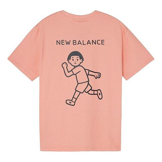 Тениска New Balance Noritake Crossover Running Graphic Short Sleeve T-Shirt Розово | AWT02379-PCH, 0