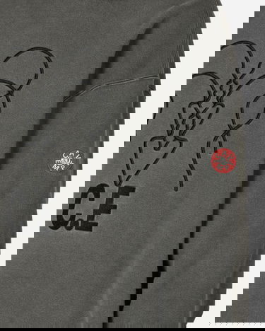Суитчър Cav Empt Overdye Wb Headsx4 C.E Crewneck Sweatshirt Charcoal Сиво | CES25CS02 CHCL, 5