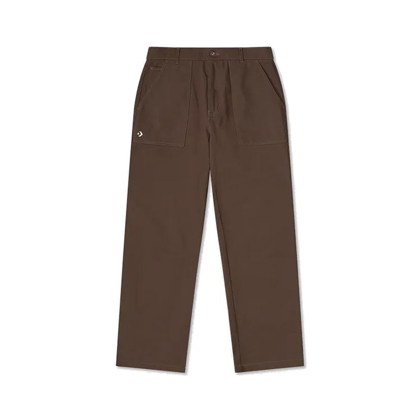 Карго панталони Converse Straight Leg Woven Pants Кафяво | 10026810-A02