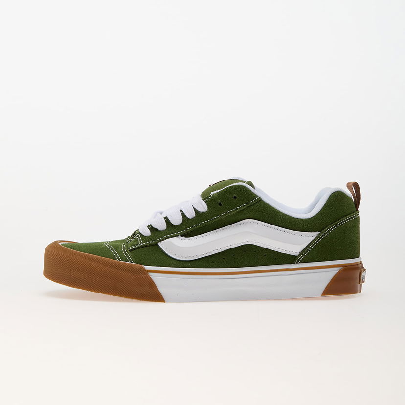 Скеитбординг Vans Knu Skool Gum Bumper Pesto Зелено | VN0009QCCIB1