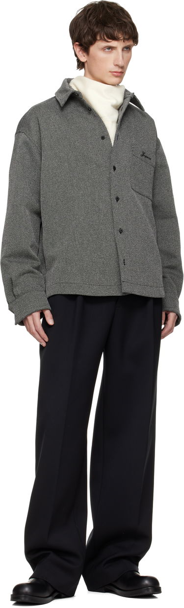 Шал Jacquemus 'The Cachemiro' Soft Stitched Bandana Scarf Кафяво | 25HACU00783AK00292, 4