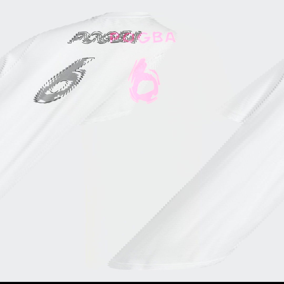 Тениска adidas Originals Pogba Icon Graphic Бяло | HT5186, 1