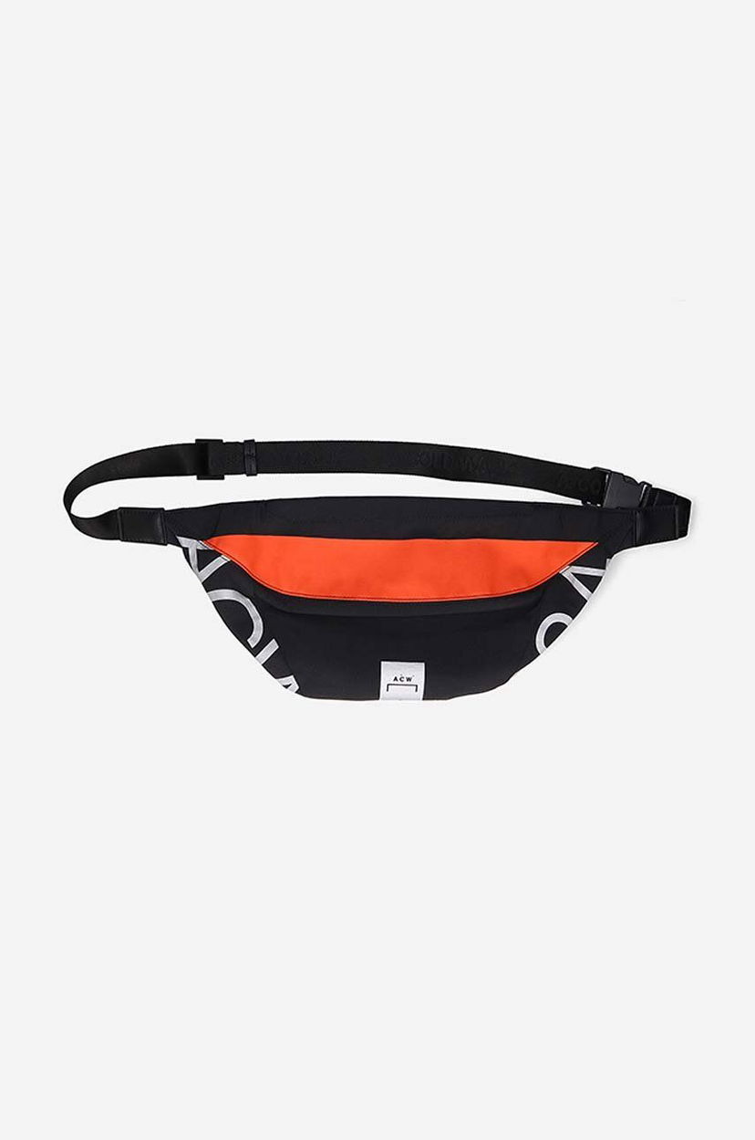 Чанта за кръста A-COLD-WALL* Stria Tech Waistbag Черно | ACWUG084.