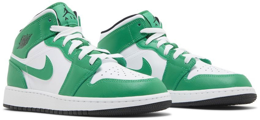Кецове и обувки Jordan Jordan 1 Mid 'Lucky Green' Зелено | DQ8423-301, 1