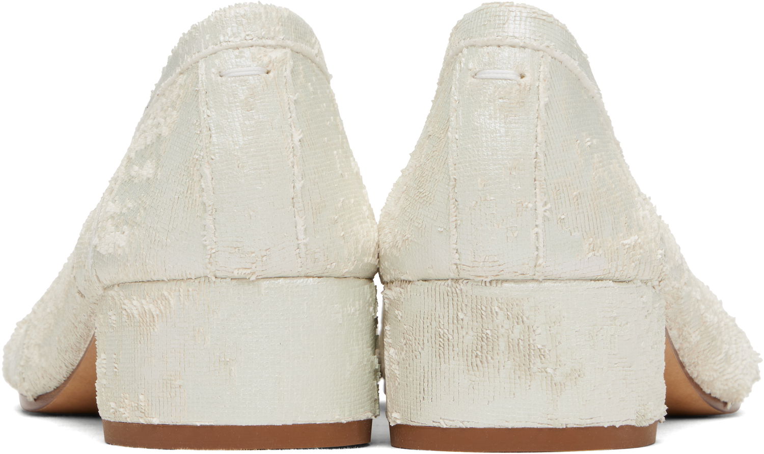 Кецове и обувки Maison Margiela Maison Margiela Tabi Ballerina Heels Бяло | S58WZ0128 P8159, 1