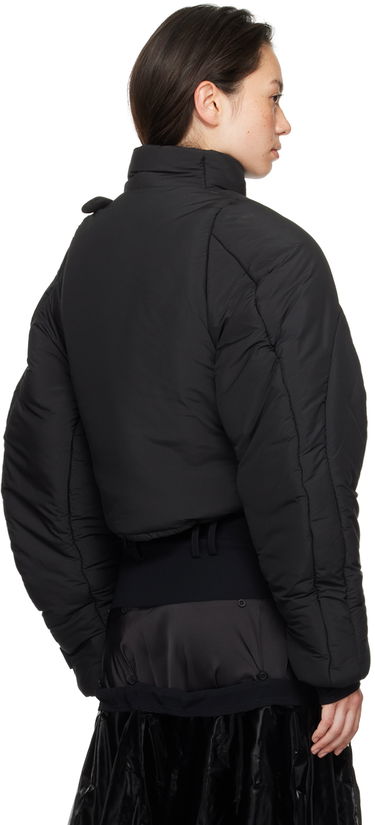 Пухо яке Ottolinger Ottolinger Asymmetrical Padded Jacket Черно | 1090603921, 2