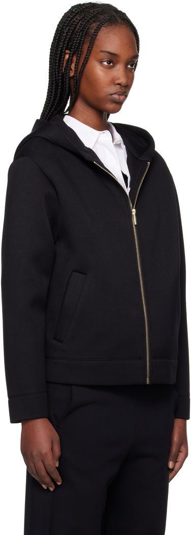 Суитчър Max Mara Max Mara Andorra Scuba Hoodie Черно | 2519911031600, 1