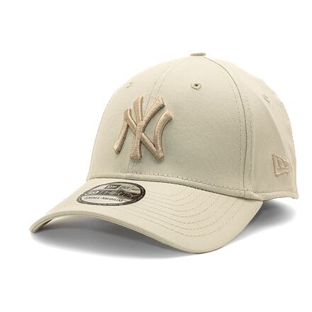 Шапка с козирка New Era 39THIRTY MLB League Essential New York Yankees - Stone Бежово | 60503616, 0