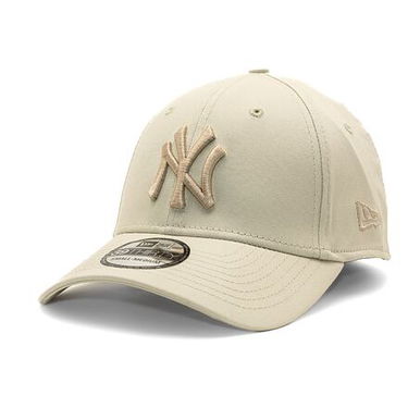 Шапка с козирка New Era 39THIRTY MLB League Essential New York Yankees - Stone Бежово | 60503616, 0