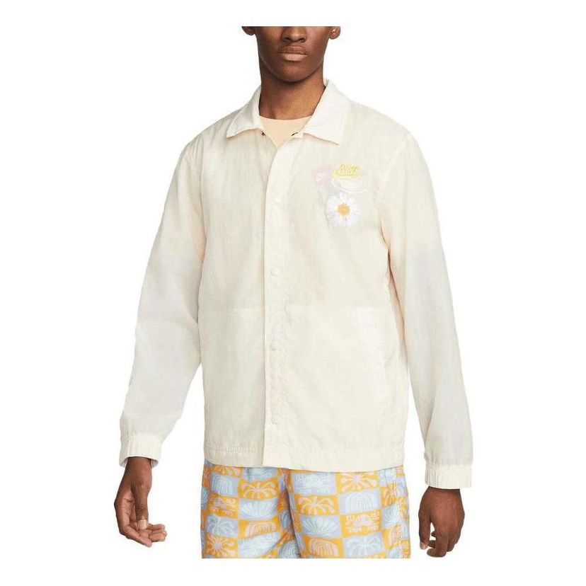 Ветровка Nike Sportswear Unlined Coaches Jacket Бежово | DM5055-113