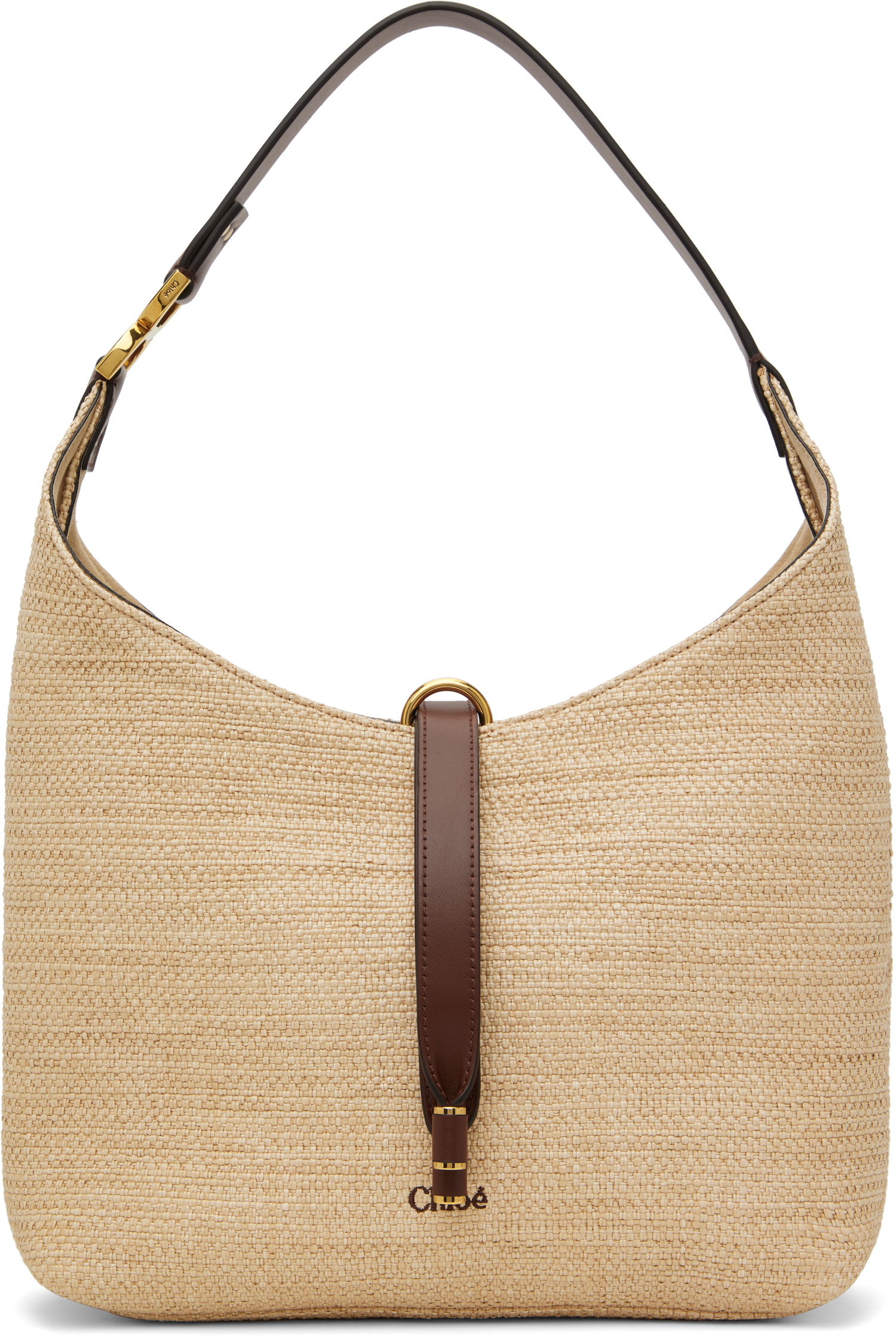 Дамска чанта CHLOÉ Chloe Small Marcie Tote Bag Бежово | CH25US629P19, 0