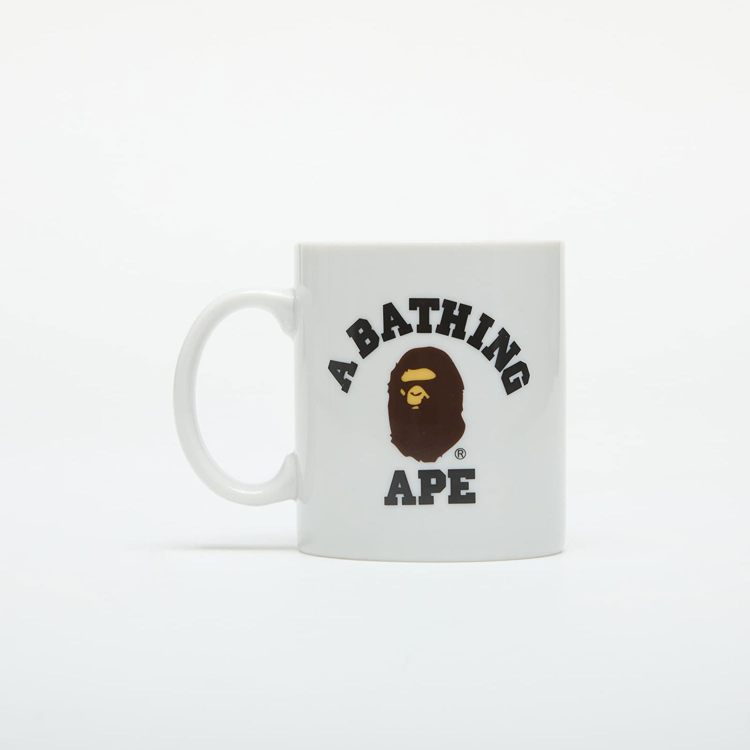 Домашен декор BAPE A BATHING APE College Pottery Mug White Universal Бяло | 001KAK801016M WHT, 0