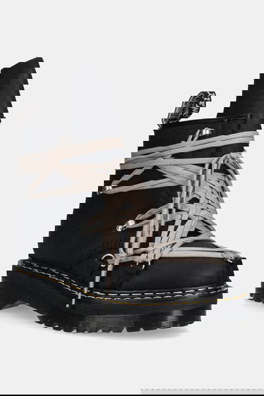 Кецове и обувки Rick Owens Rick Owens DRKSHDW x Dr. Martens 1460 Quad Sole Megalace® Boot Черно | DM02E6812.8001, 0
