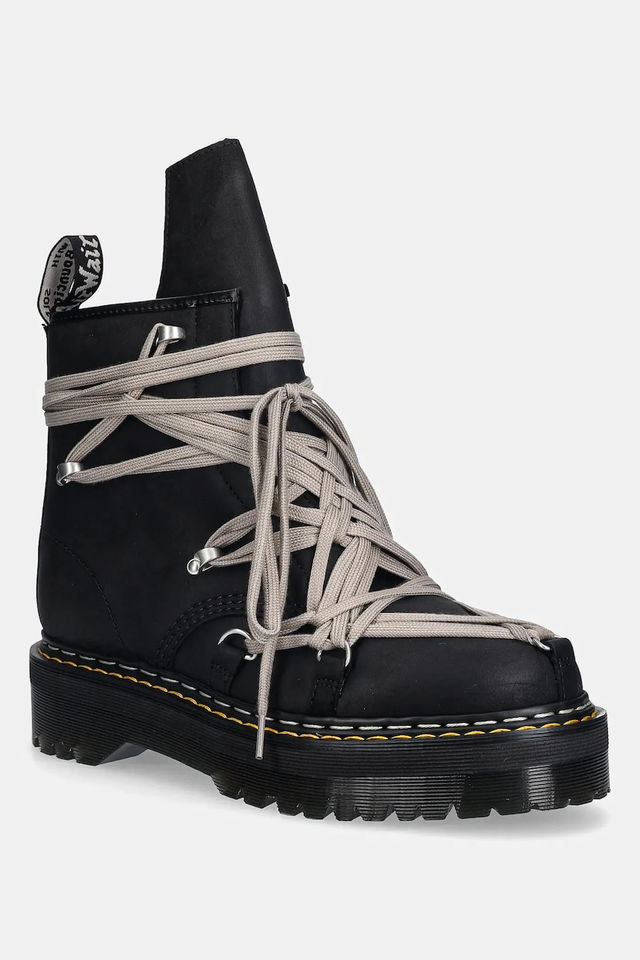 Rick Owens DRKSHDW x Dr. Martens 1460 Quad Sole Megalace® Boot