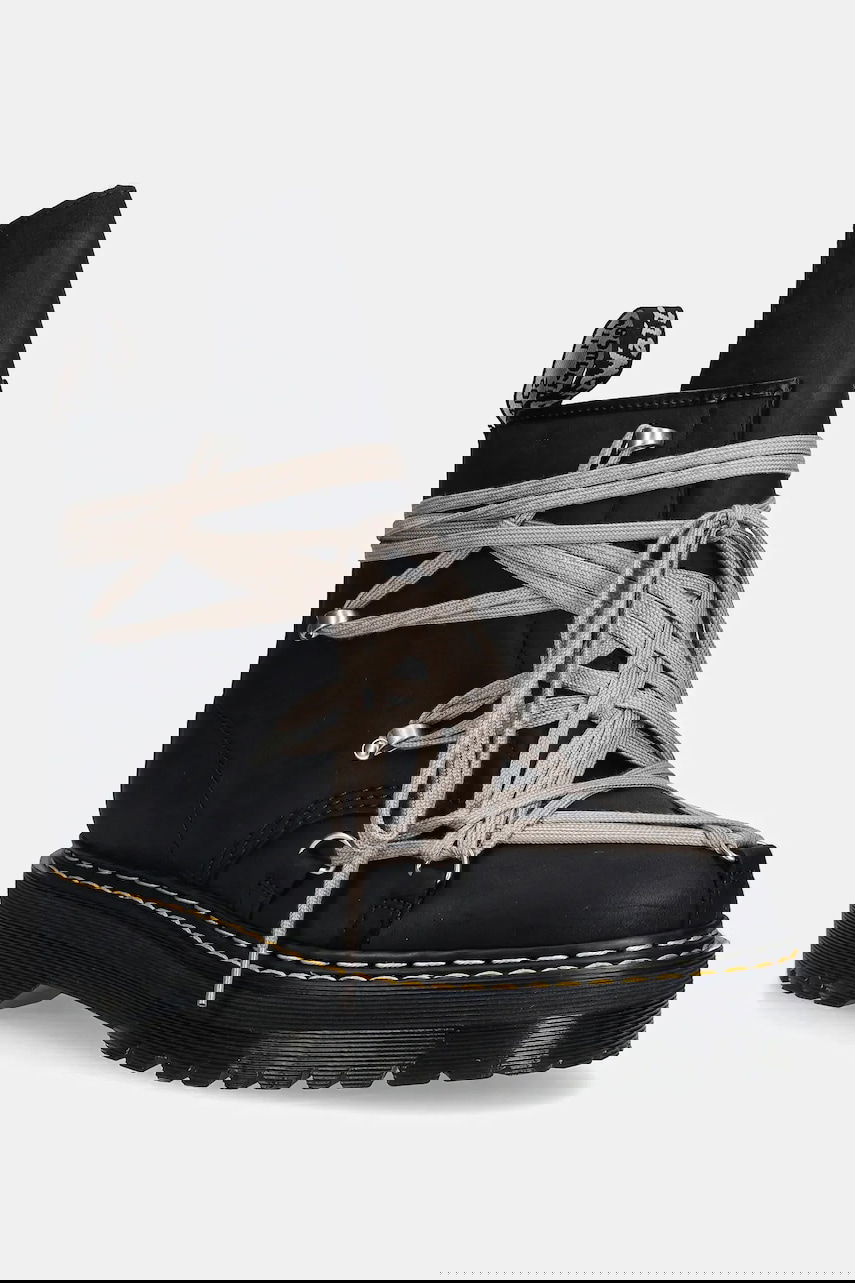 Кецове и обувки Rick Owens Rick Owens DRKSHDW x Dr. Martens 1460 Quad Sole Megalace® Boot Черно | DM02E6812.8001, 0