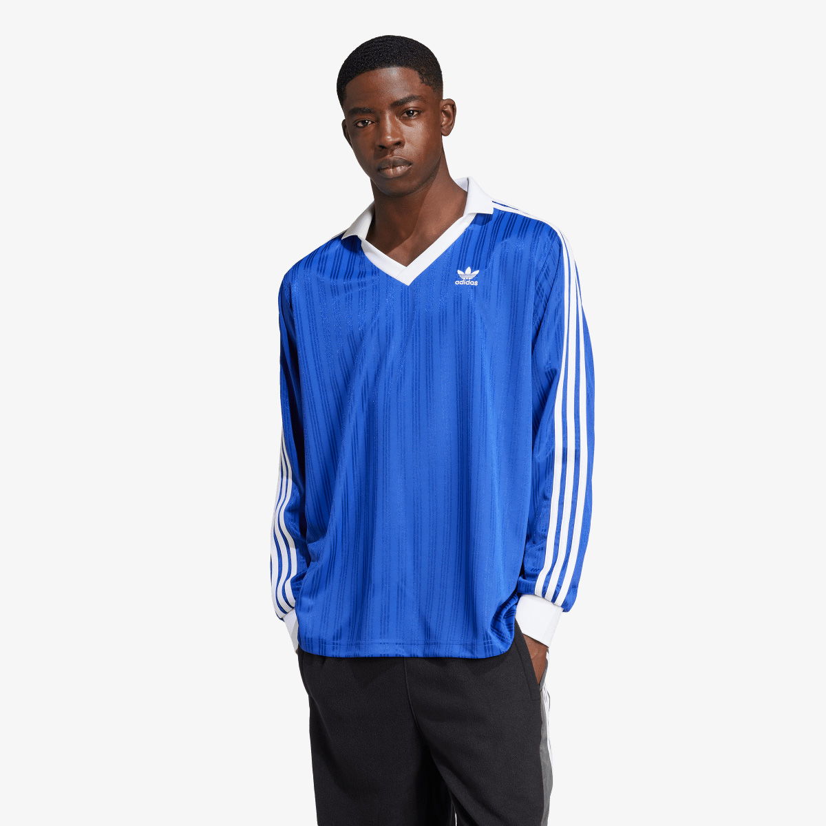 Фланелка adidas Originals pique LS Тъмно синьо | IX5227, 0