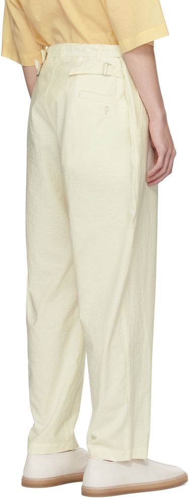 Панталони LEMAIRE Lemaire Belted Trousers Жълто | PA1085 LF1234, 2