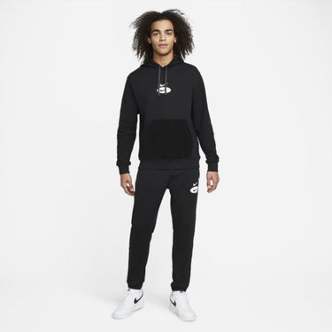 Суитчър Nike Sportswear Swoosh League French Terry Pullover Hoodie Черно | DM5462-070, 1