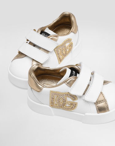 Аксесоари Dolce & Gabbana Dolce & Gabbana Calfskin Laminate First Steps 19-26 Бяло | DN0227AW61689662, 3