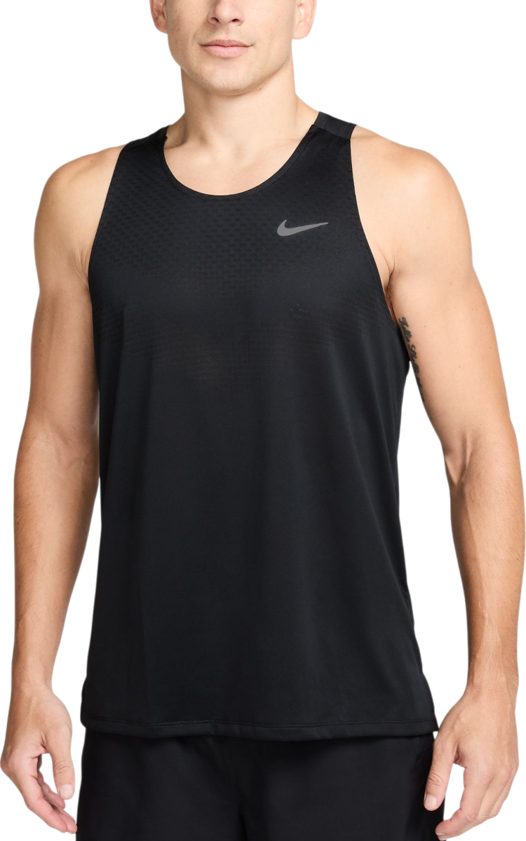 Потник Nike Nike Stride Men's Running Tank Черно | hv5210-010, 0
