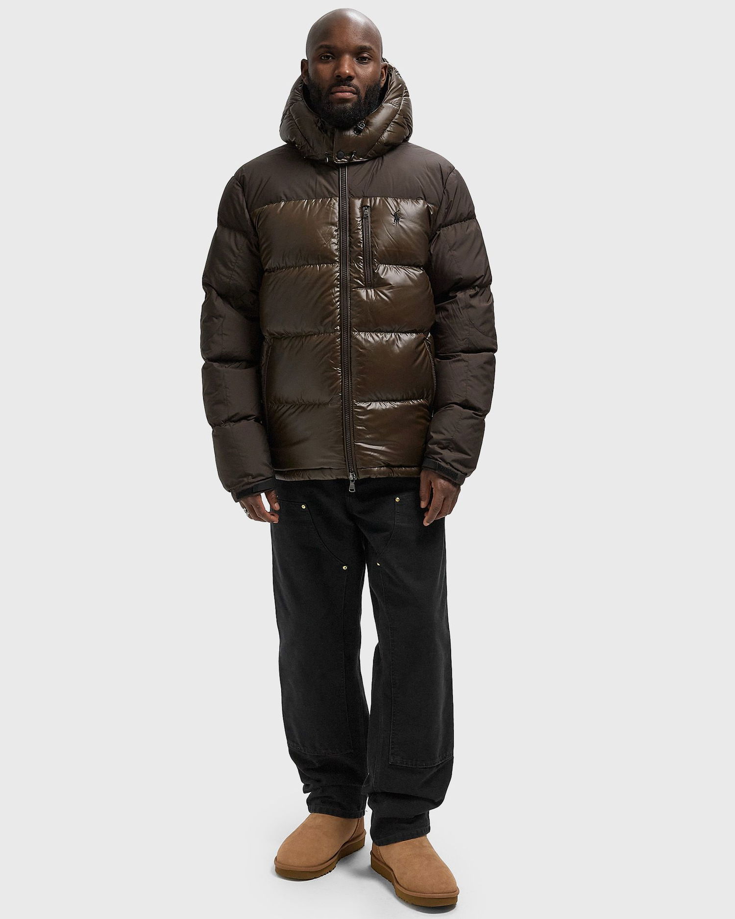 Пухо яке Polo by Ralph Lauren Hooded Puffer Jacket Кафяво | 710967786002, 1