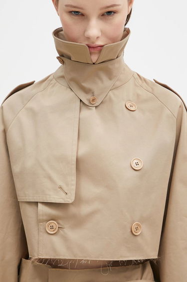 Тренчкот VETEMENTS VETEMENTS Deconstructed Trench Coat Бежово | WA66JA400S, 4