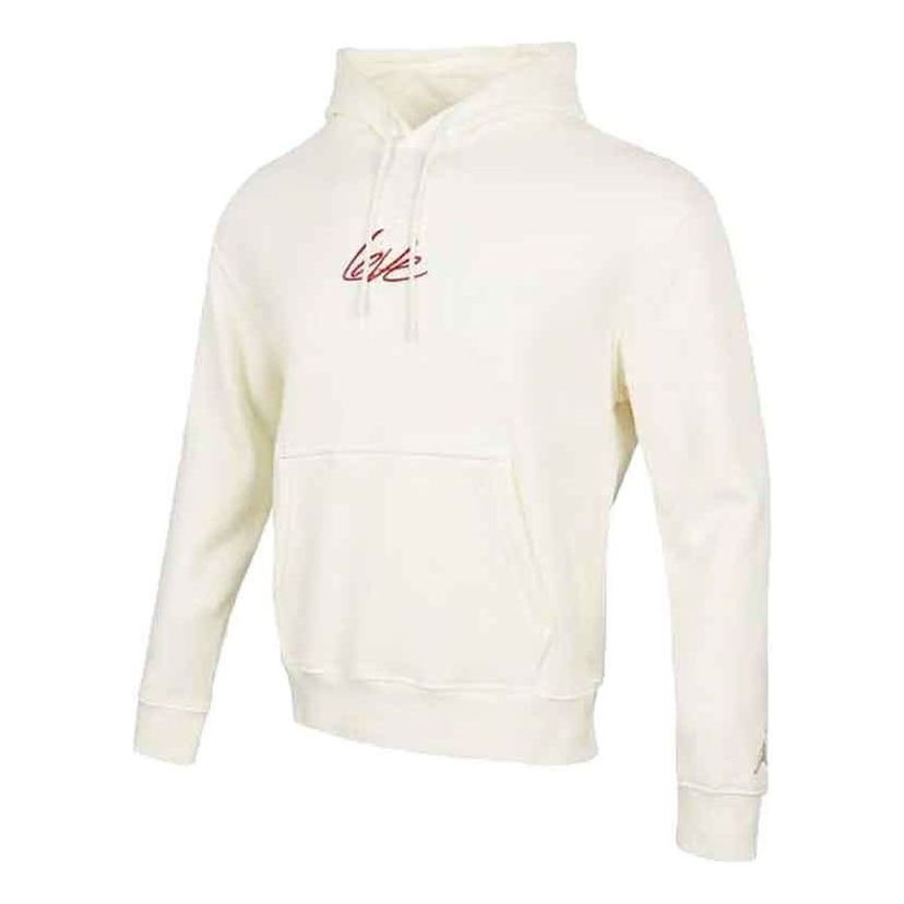 Суитчър Jordan Jordan Men's Fleece Hoodie Бяло | FD4801-133