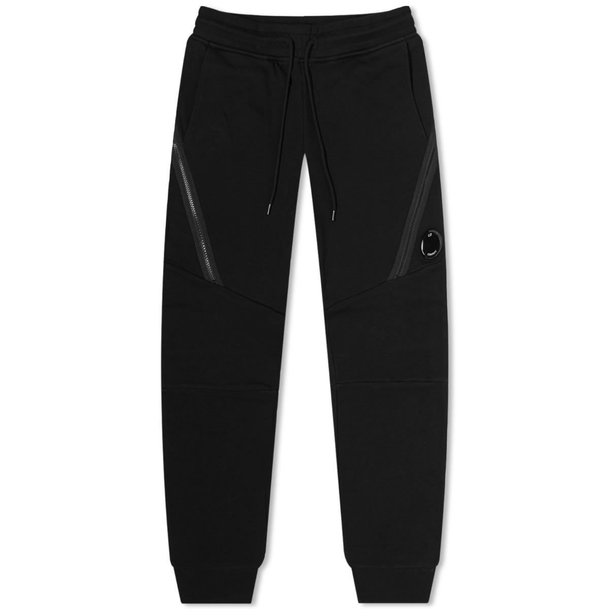 Спортни панталони C.P. Company Lens Detail Loopback Sweat Pants Черно | 15CMSP084A-005086W-999, 0
