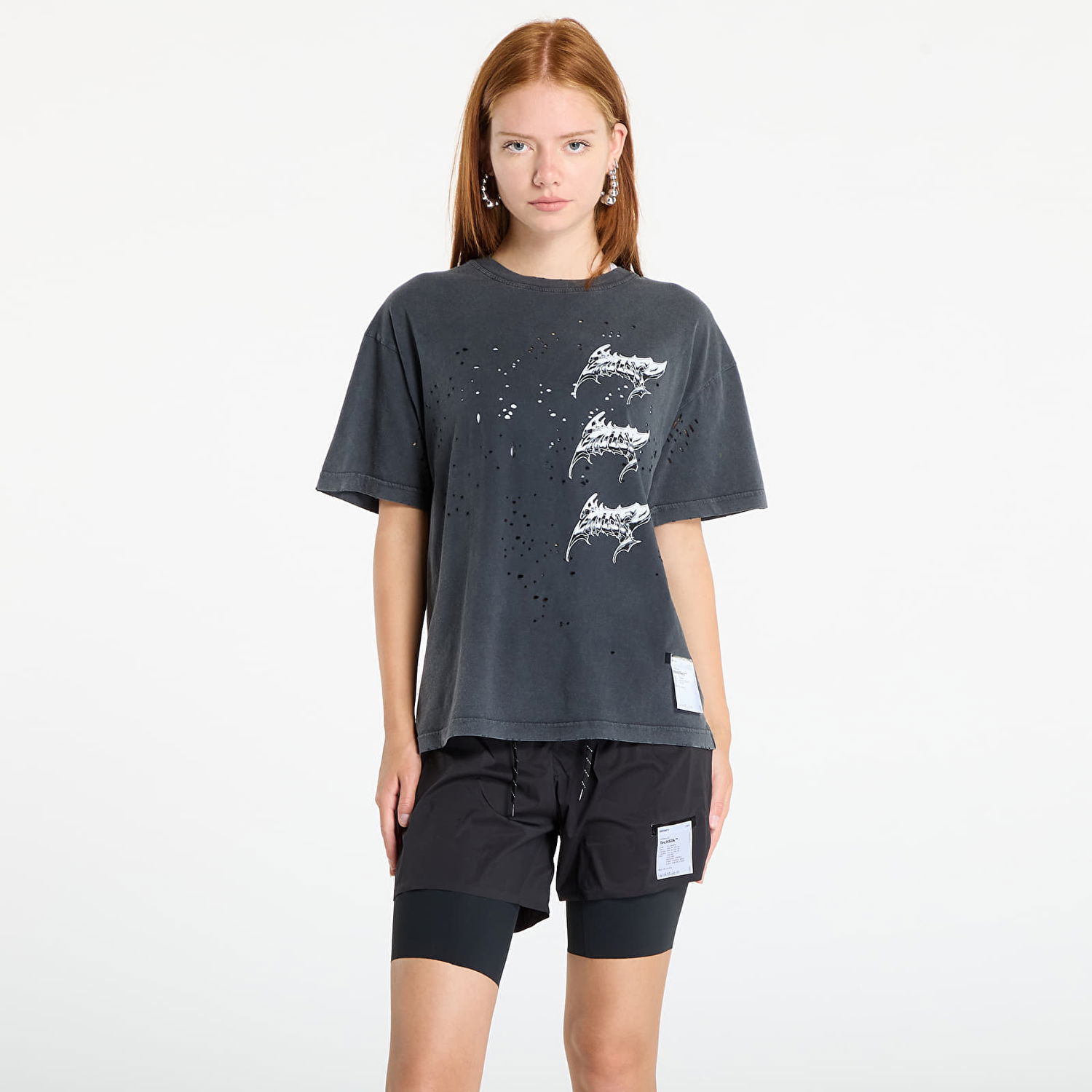 Тениска Satisfy Satisfy MothTech T-Shirt Сиво | 11006-AB-LG1, 0