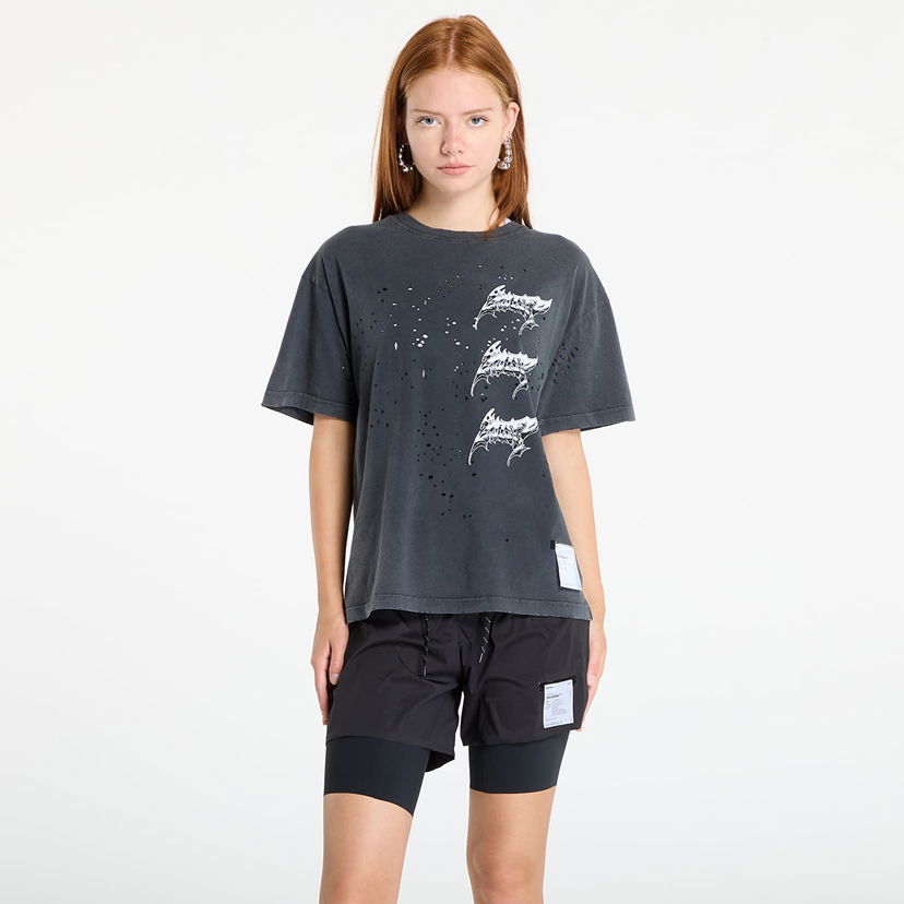 Тениска Satisfy Satisfy MothTech T-Shirt Сиво | 11006-AB-LG1