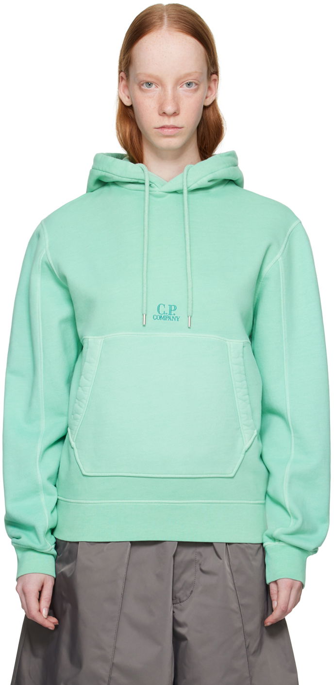 Суитчър C.P. Company Emerized Hoodie Синьо | 13CMSS009B-006372R, 0