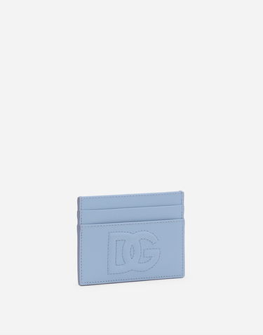 Портфейл Dolce & Gabbana Dolce & Gabbana DG Logo Card Holder Синьо | BI0330AG08180789, 1