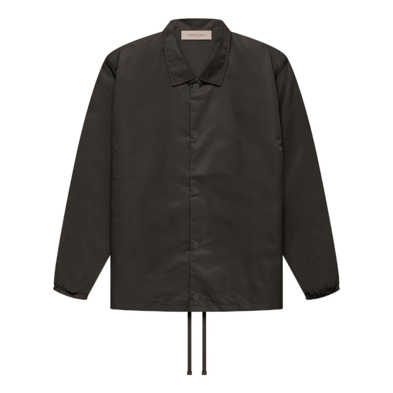 Ветровка Fear of God Essentials Nylon Coaches Jacket Черно | FOG-FW22-609, 0