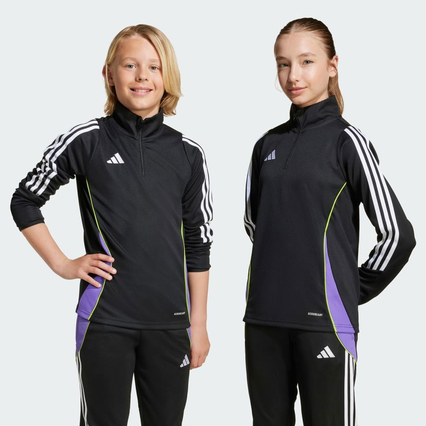 Суитчър adidas Performance Tiro 24 Training Quarter-Zip Top Черно | JW4376