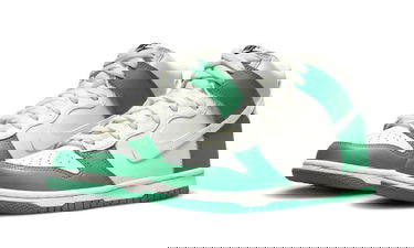 Кецове и обувки Nike Dunk High "Phantom Stadium Green" GS Зелено | DB2179-002, 2