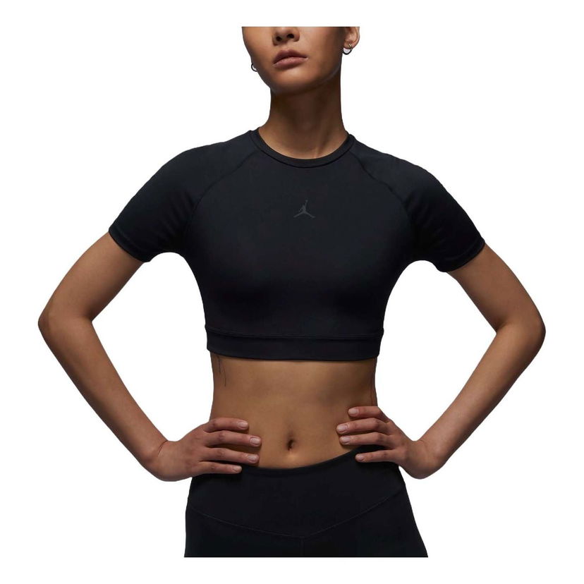Съкратен топ Jordan Sport Bodycon Performance Crop Top Черно | FV6928-010