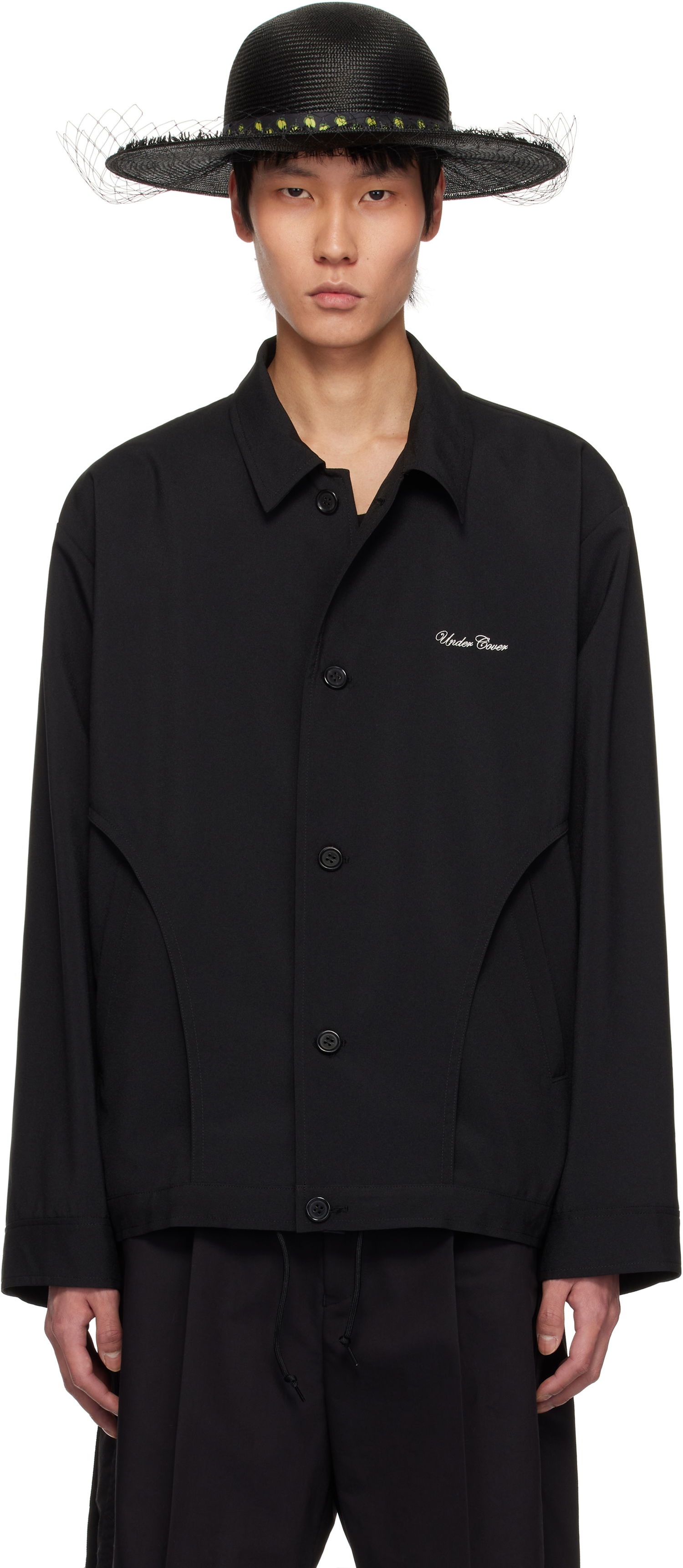 Шапка UNDERCOVER Undercover Nylon Coach Jacket Черно | UP1E4204-2, 0