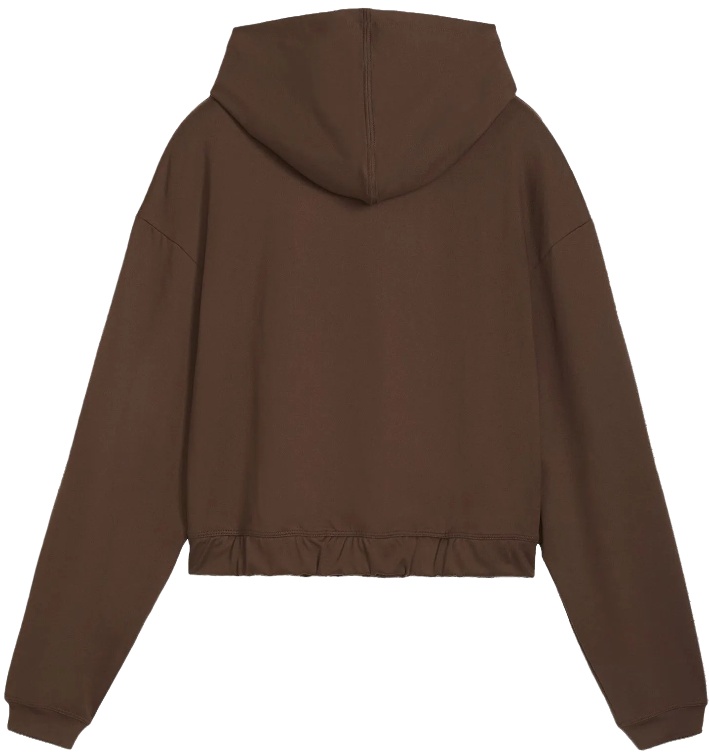 Суитчър Puma Puma Studio Foundations Cropped Hoodie Кафяво | 524848-65, 1