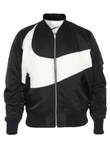 Яке бомбър Nike SWOOSH Therma Fit Reversible Bomber Jacket Черно | DR7020-010