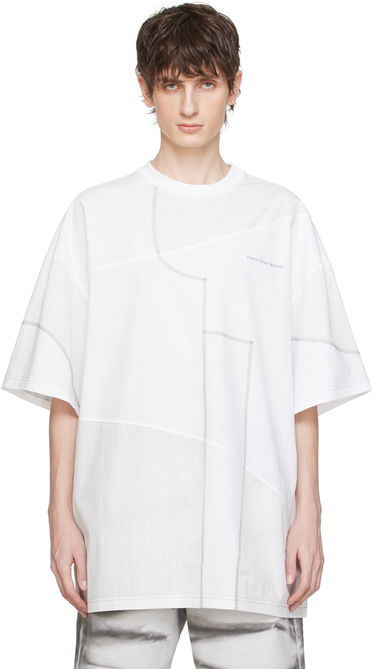Тениска Feng Chen Wang Feng Chen Wang Paneled T-Shirt Бяло | FMS17TS05, 0
