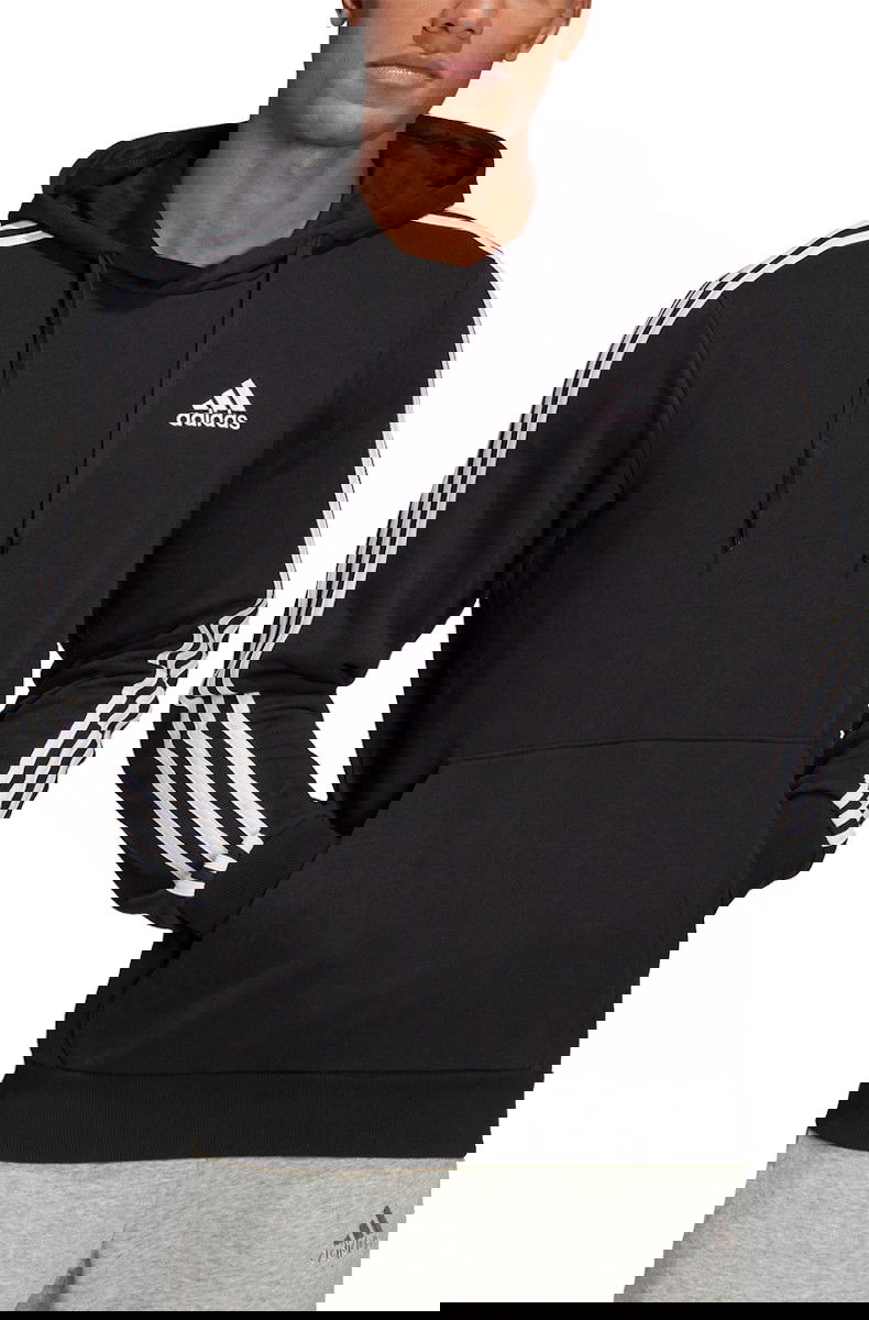 Суитчър adidas Originals Hoodie Essentials 3-Stripes Черно | gk9062, 0